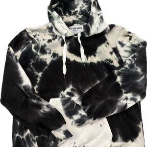 Streetwear Society Best Ever Hoodie Black and White Tie-Dye